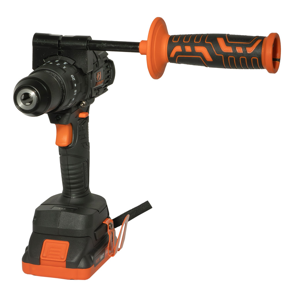 Taladro Atornillador 20 V. Con 2 Velocidades Y Percutor. Bateria 2 Ah